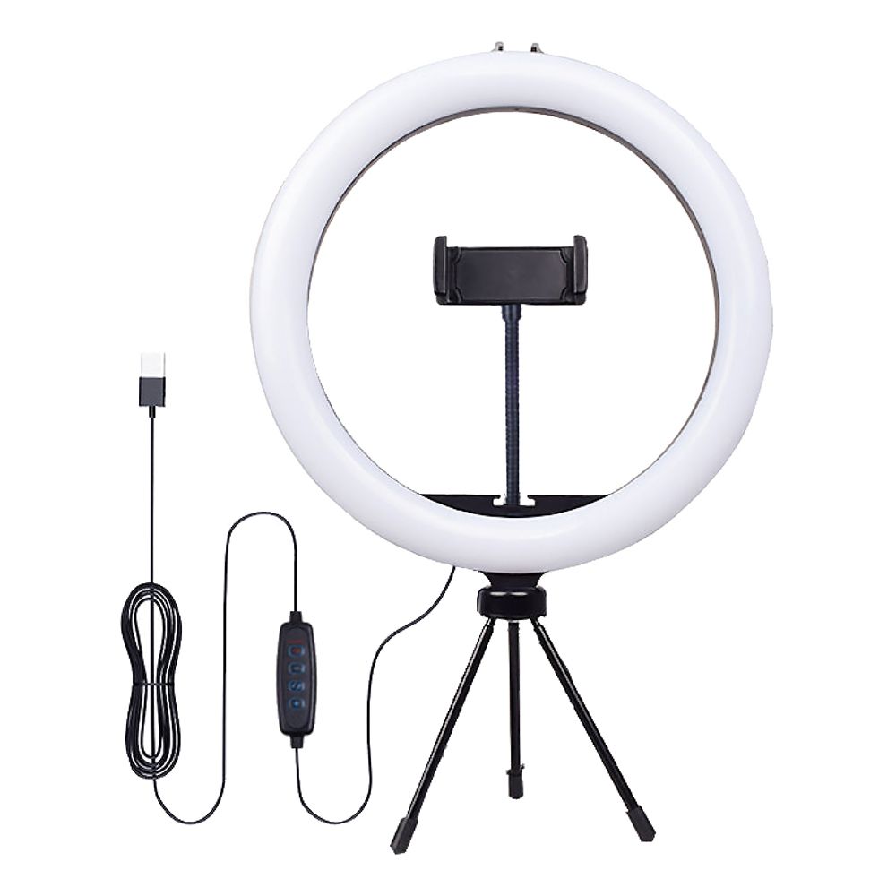 Selfie-lampa med Mobilstativ