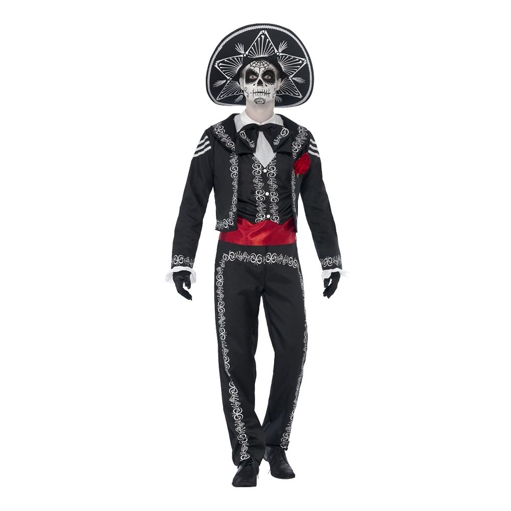 Señor Day of the Dead Maskeraddräkt