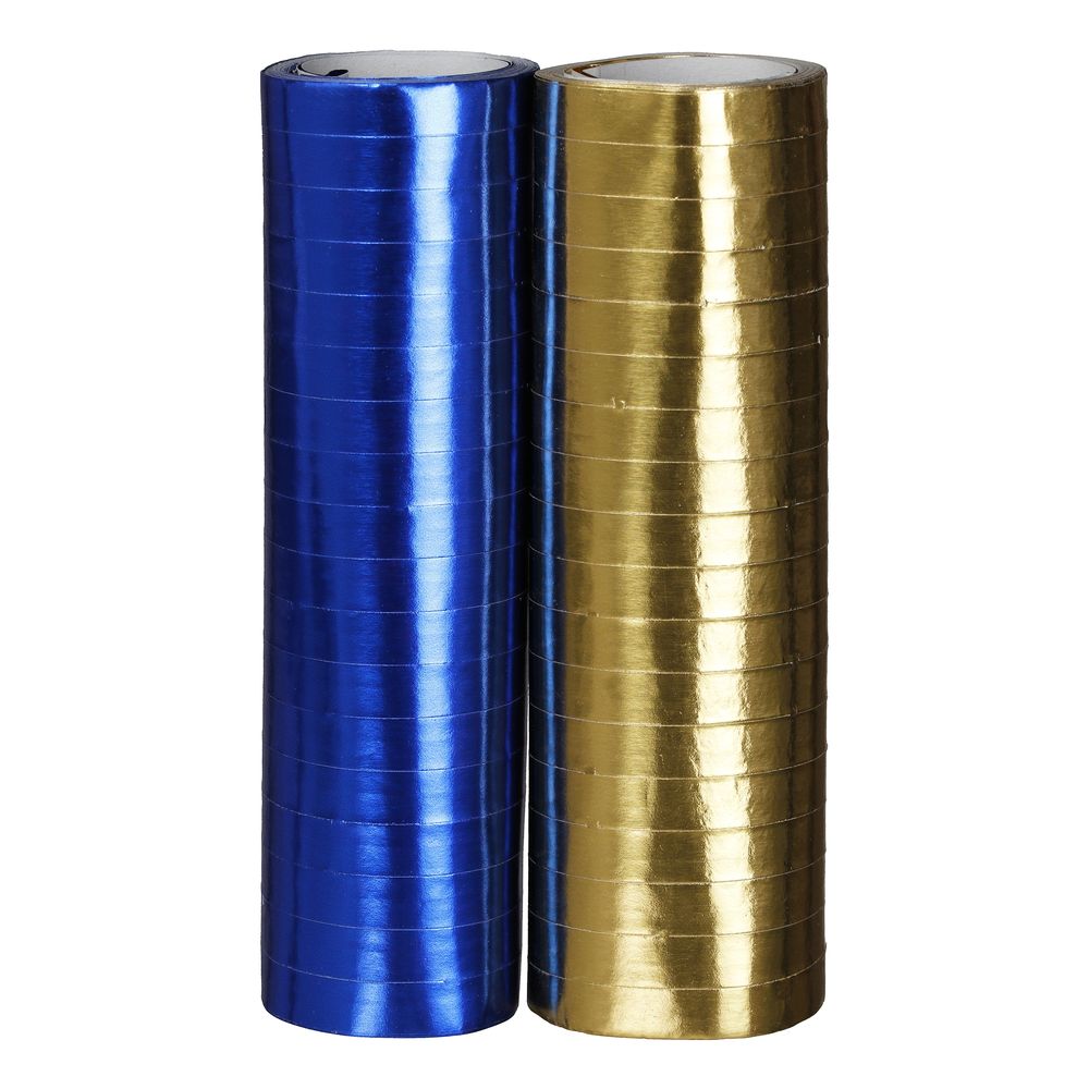 Serpentiner Blå/Guld