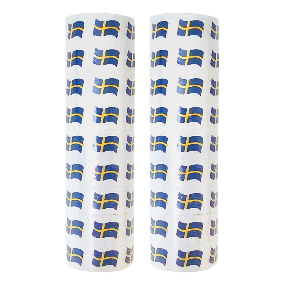 Serpentiner Svensk Flag