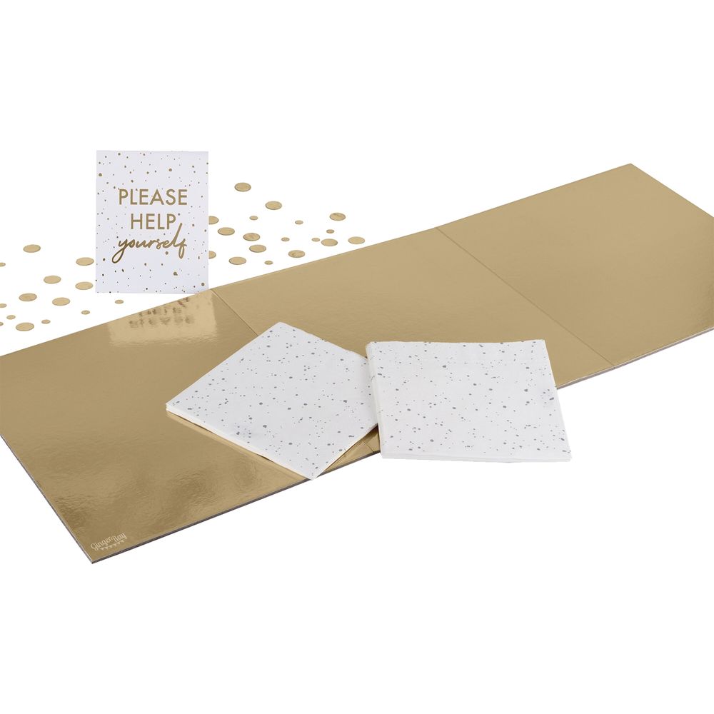 Serveringsfat Kit Guld