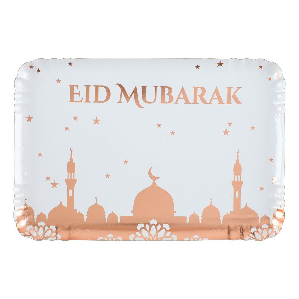 Tarjoilulautanen Eid Mubarak Ruusukulta