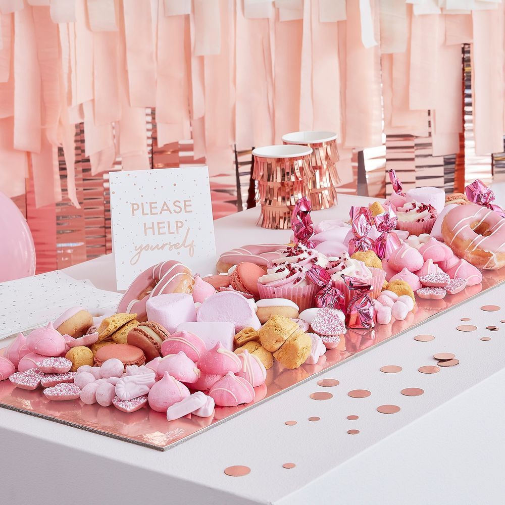 Serveringsfat Kit Roséguld