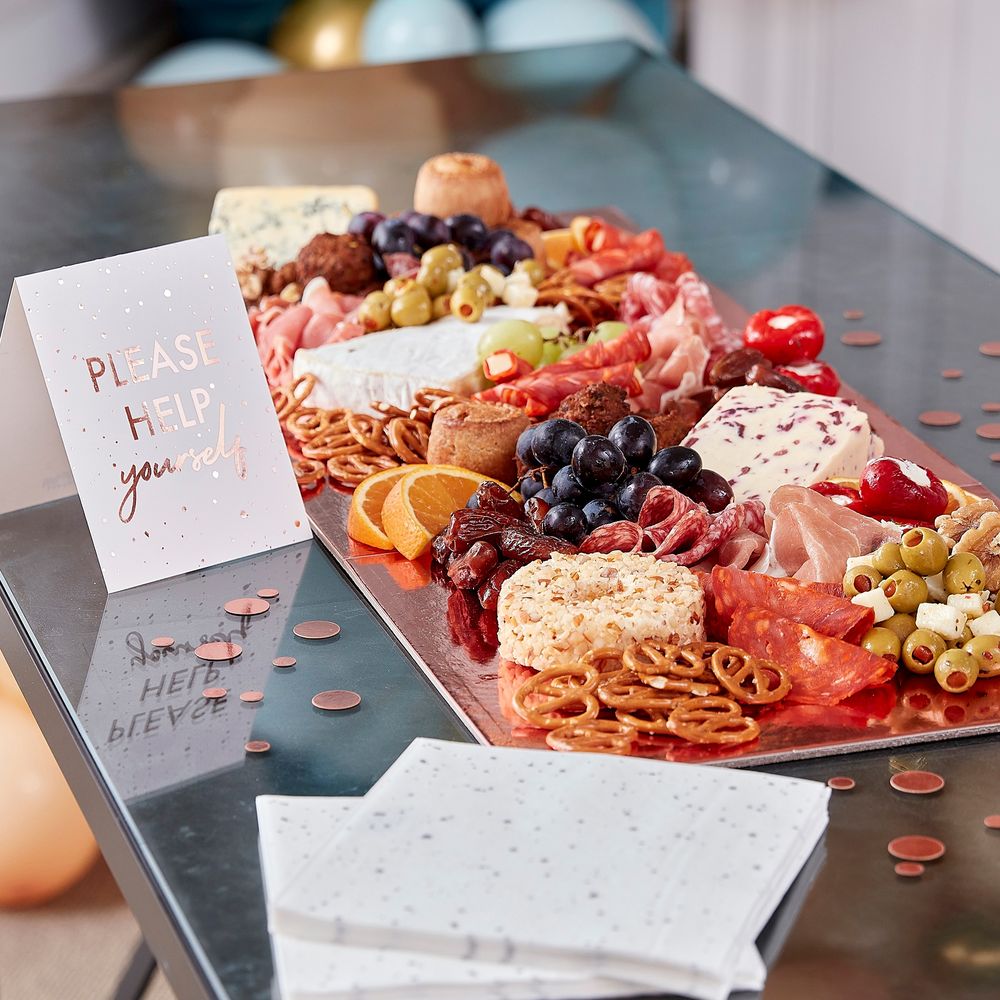 Serveringsfat Kit Roséguld