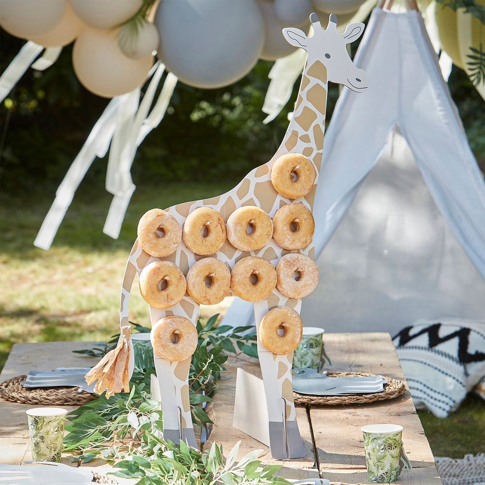 Tarjoiluteline Donuts Giraff