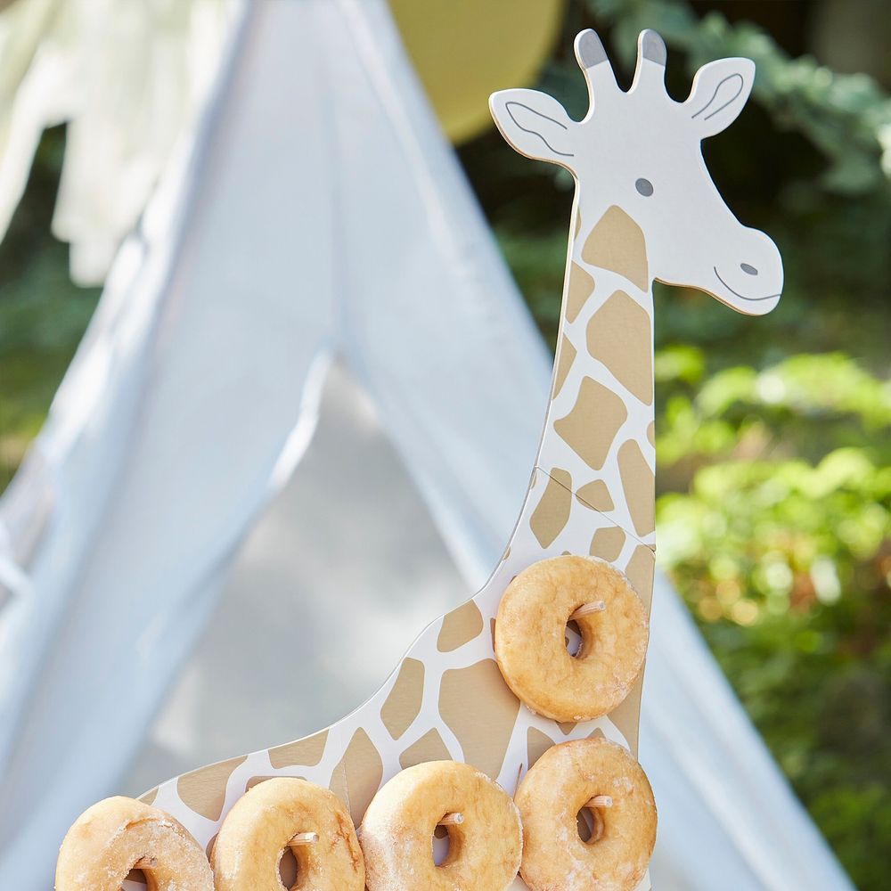 Tarjoiluteline Donuts Giraff