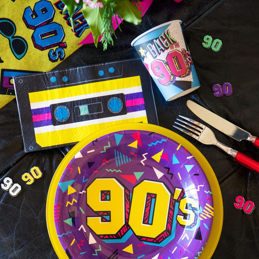 Servietter 90s Party