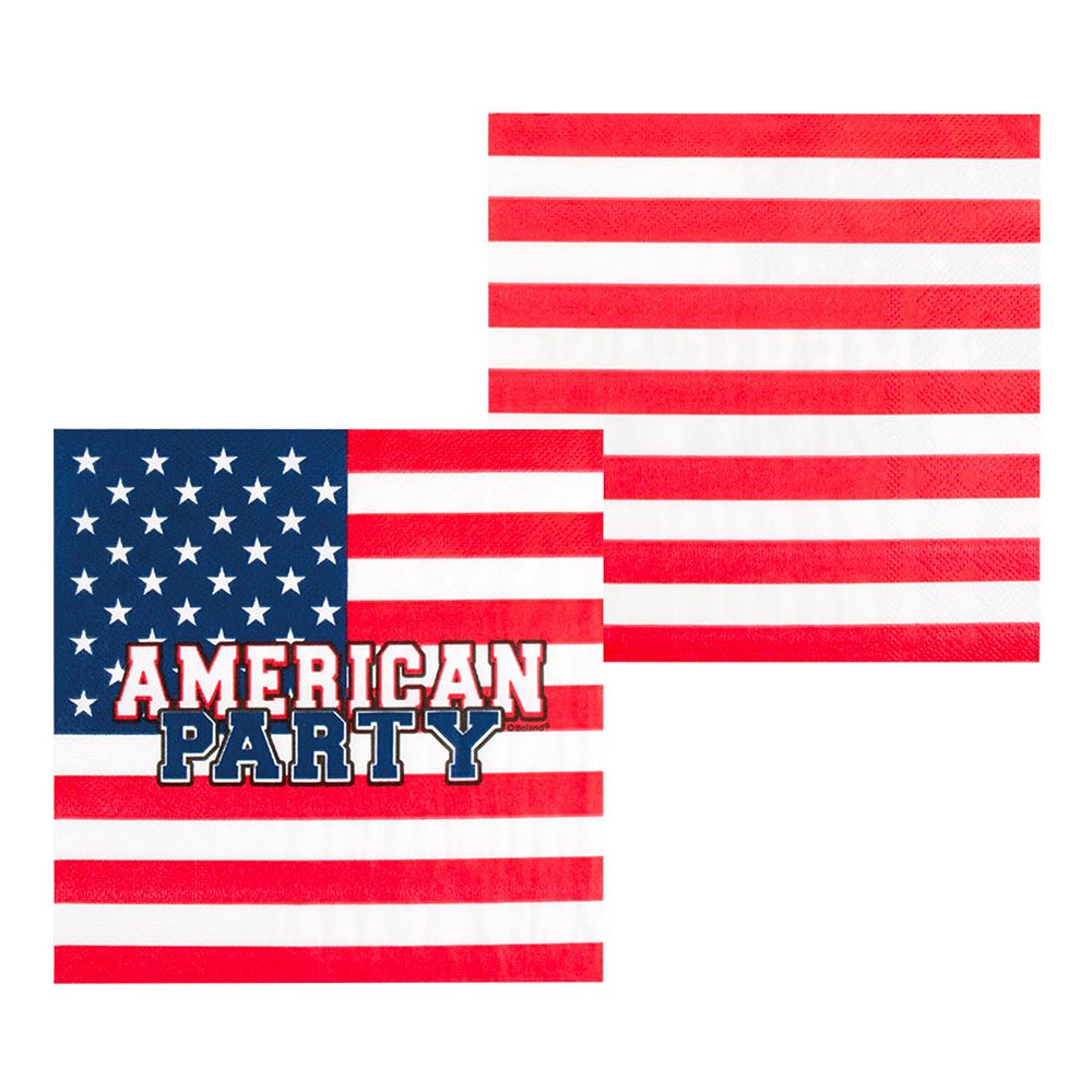 Servietter American Party