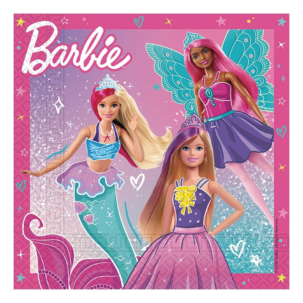 Servietter Barbie Fantasy