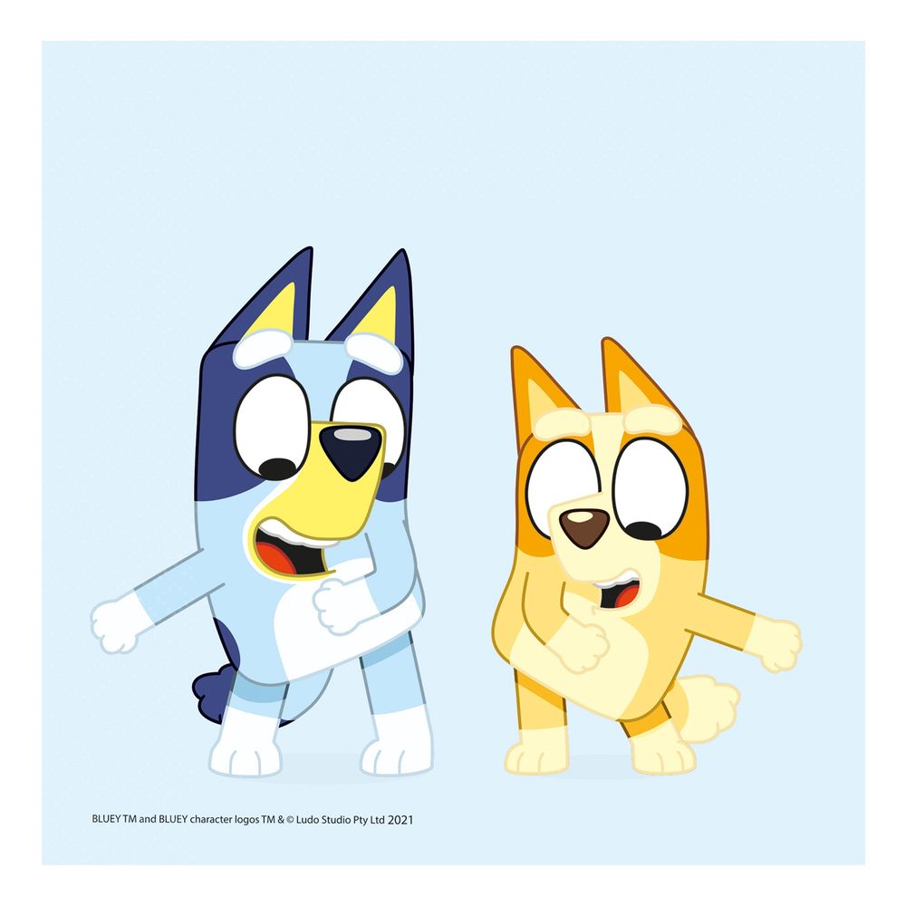 Servietter Bluey