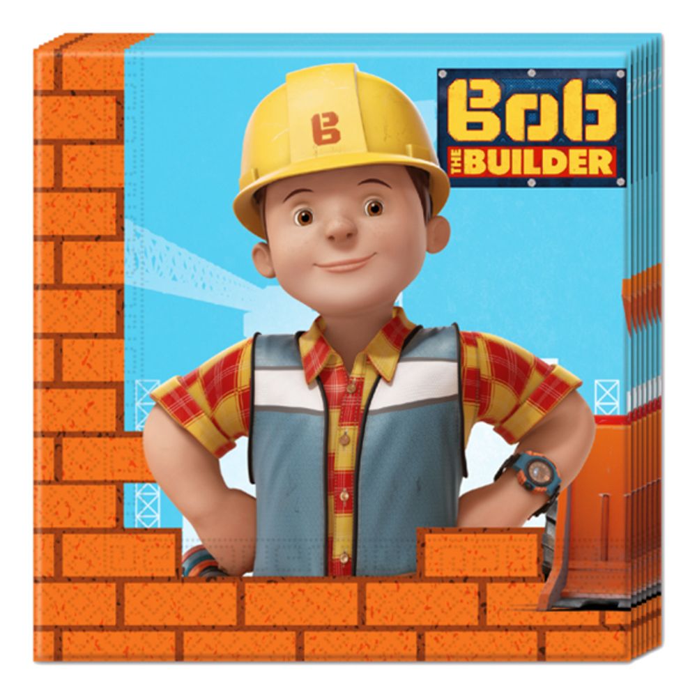 Servietter Byggmester Bob