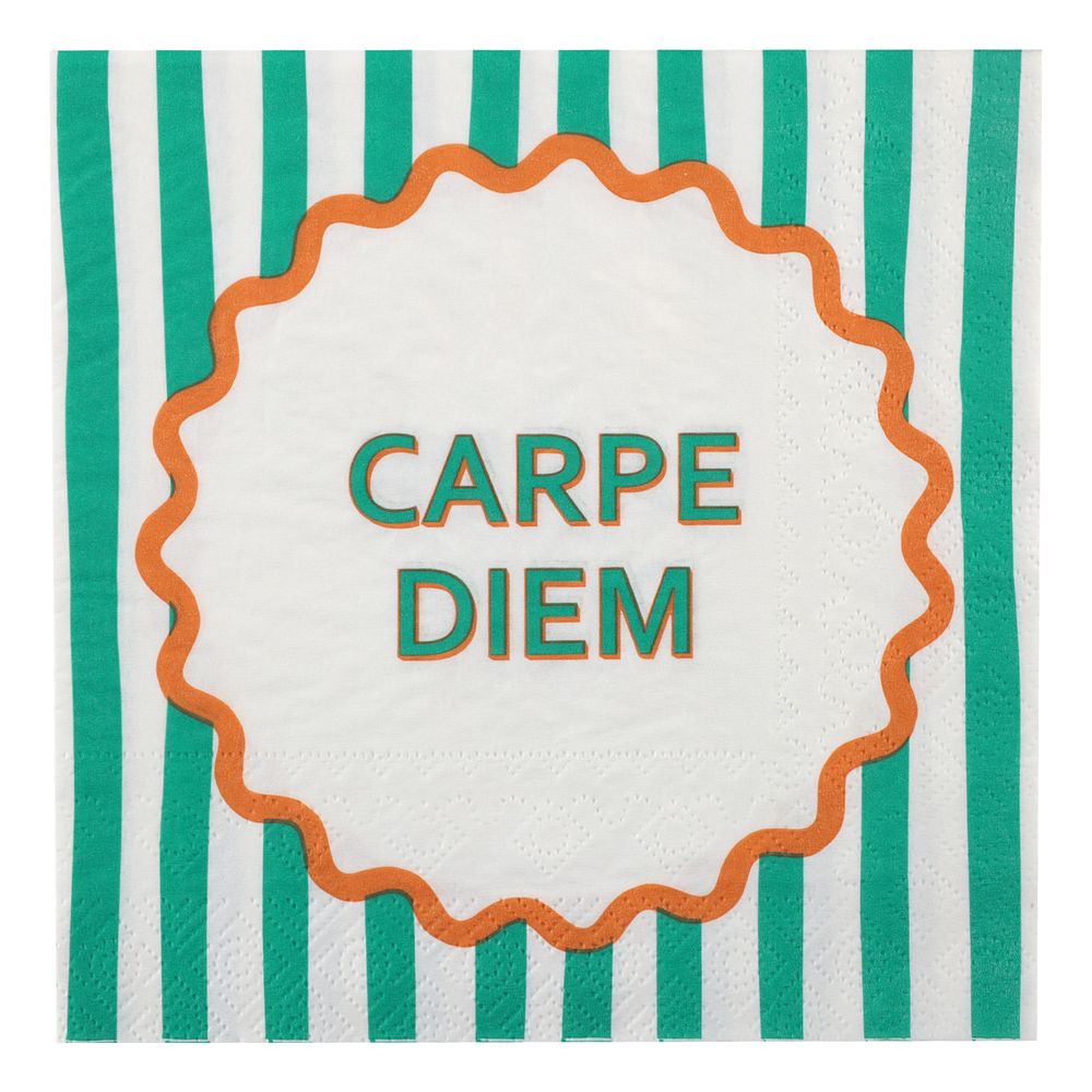 Servietter Carpe Diem