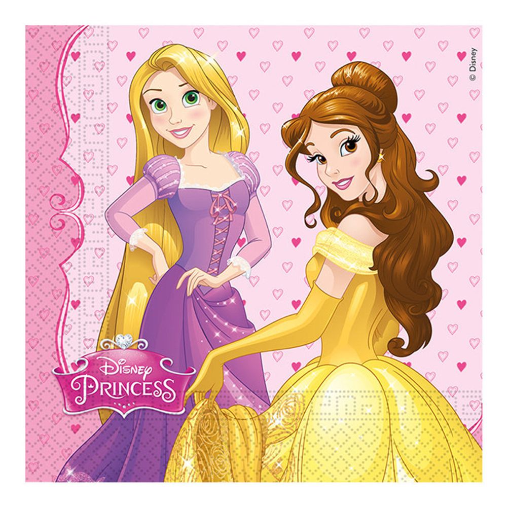 Servietter Disneyprinsesser