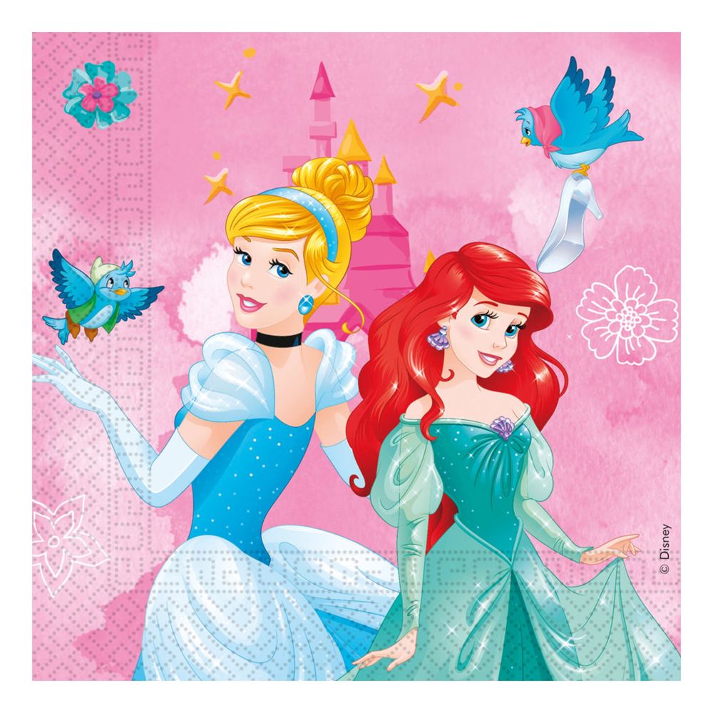 Servietter Disneyprinsesser