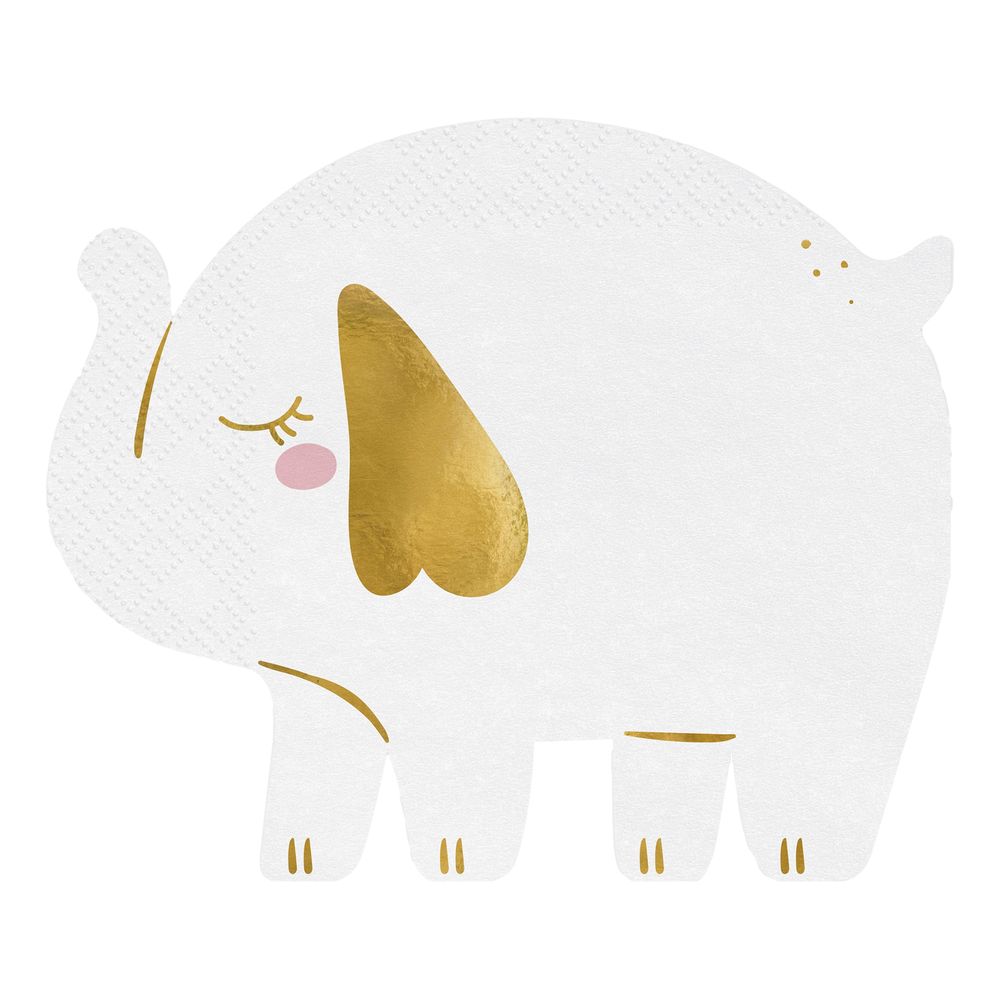 Servietter Elefant