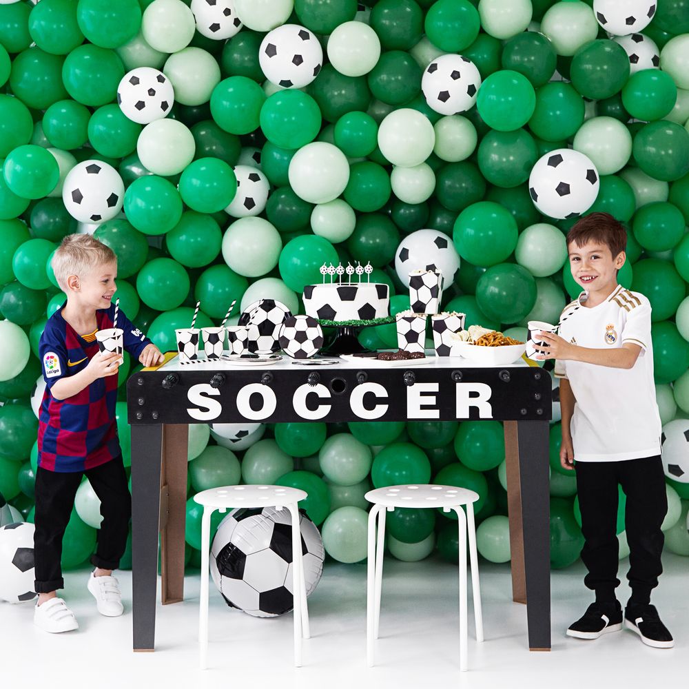Servietter Fodbold Runde