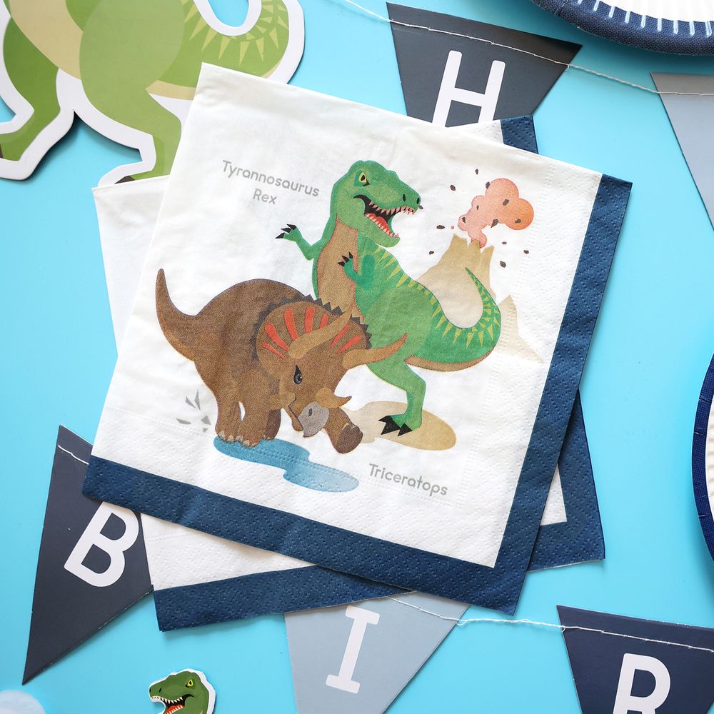 Servetter Happy Dinosaur