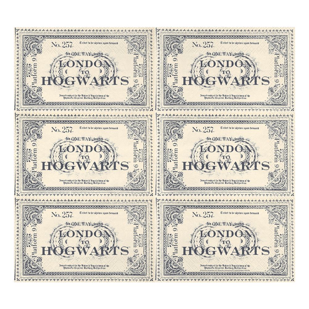 Harry Potter™ London To Hogwarts -lautasliinat