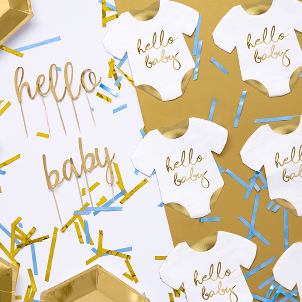 Lautasliinat Hello Baby