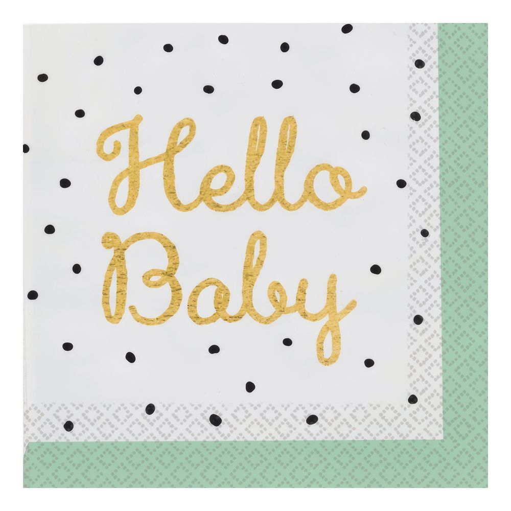 Servietter Hello Baby
