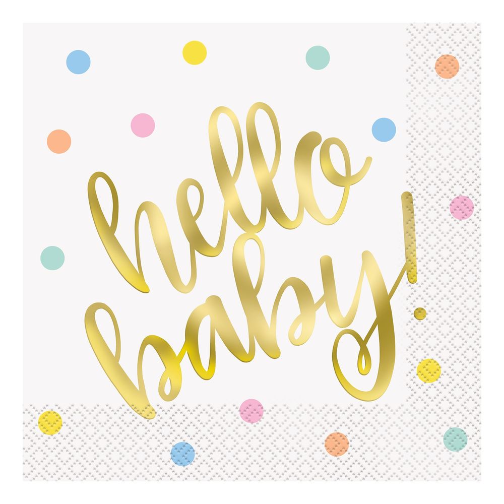 Lautasliinat Hello Baby Pilkulliset