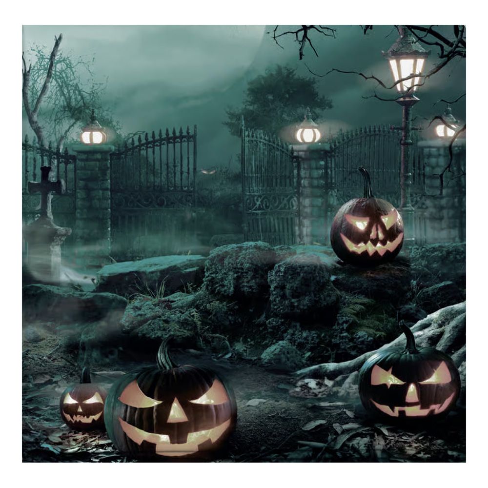 Servetter KyrkogÄrd Halloween