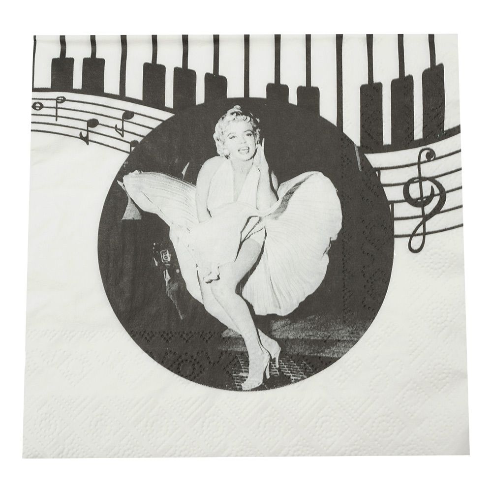 Servietter Marilyn Monroe