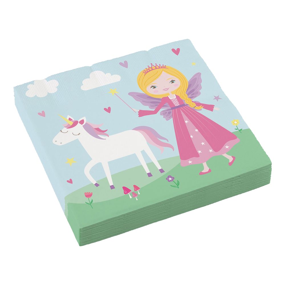 Servietter Middelalder Prinsesse