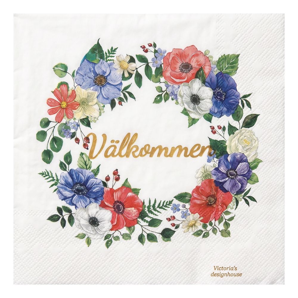 Lautasliinat Midsommar Välkommen