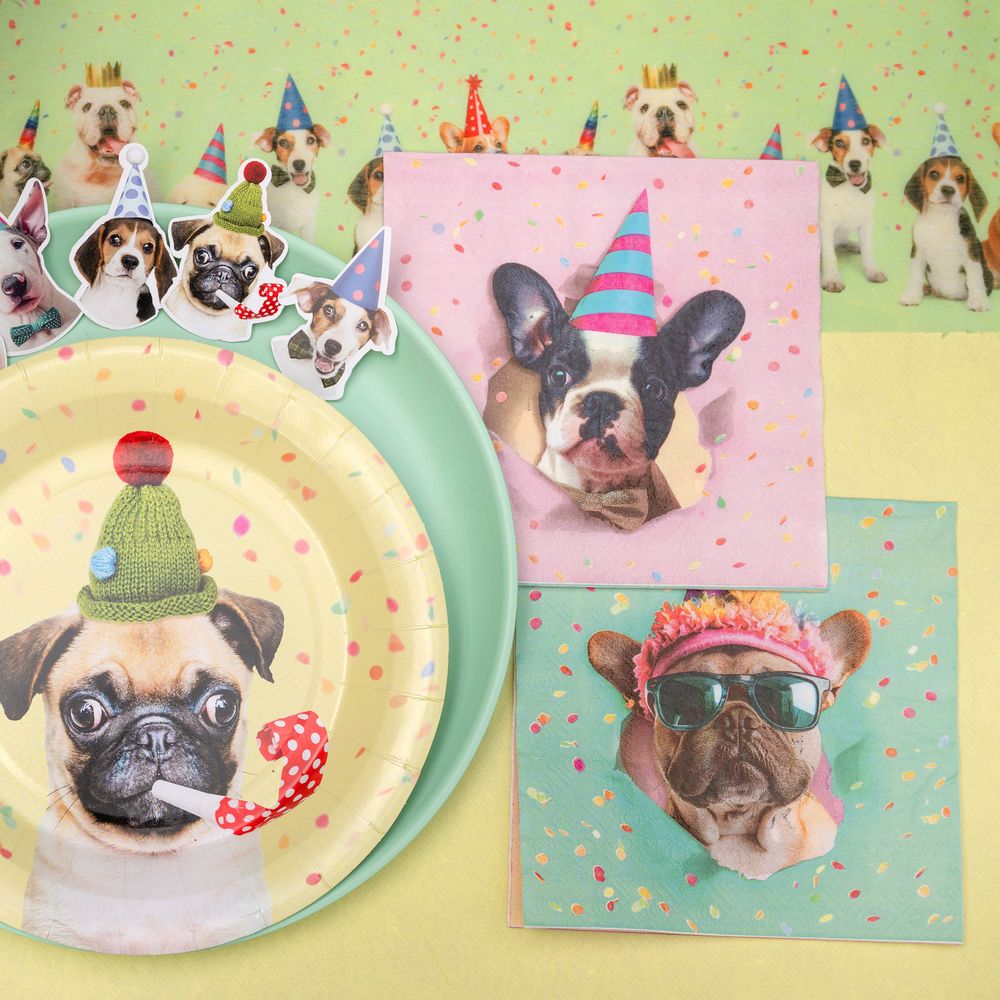 Servietter Party Hund