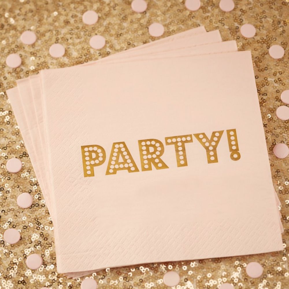 Servietter Party!