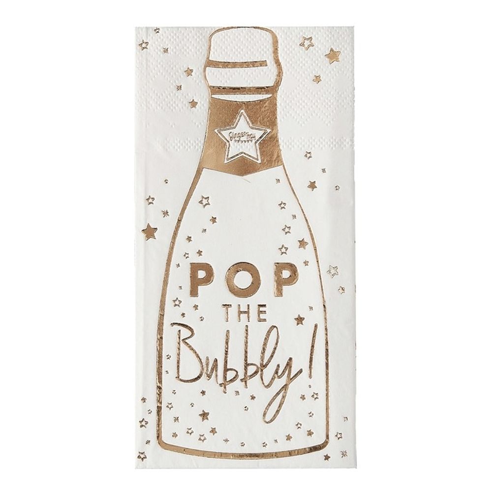 Servietter Pop the Bubbly