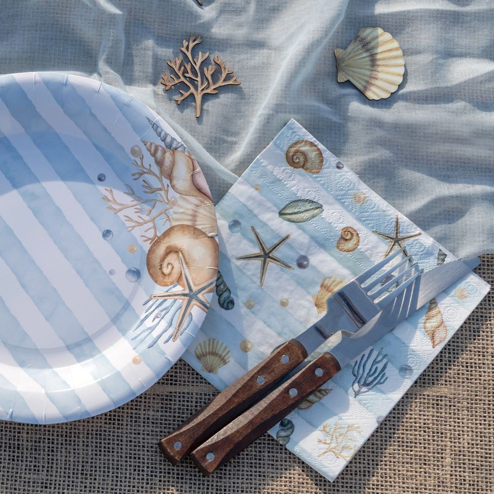 Servietter Shellfish