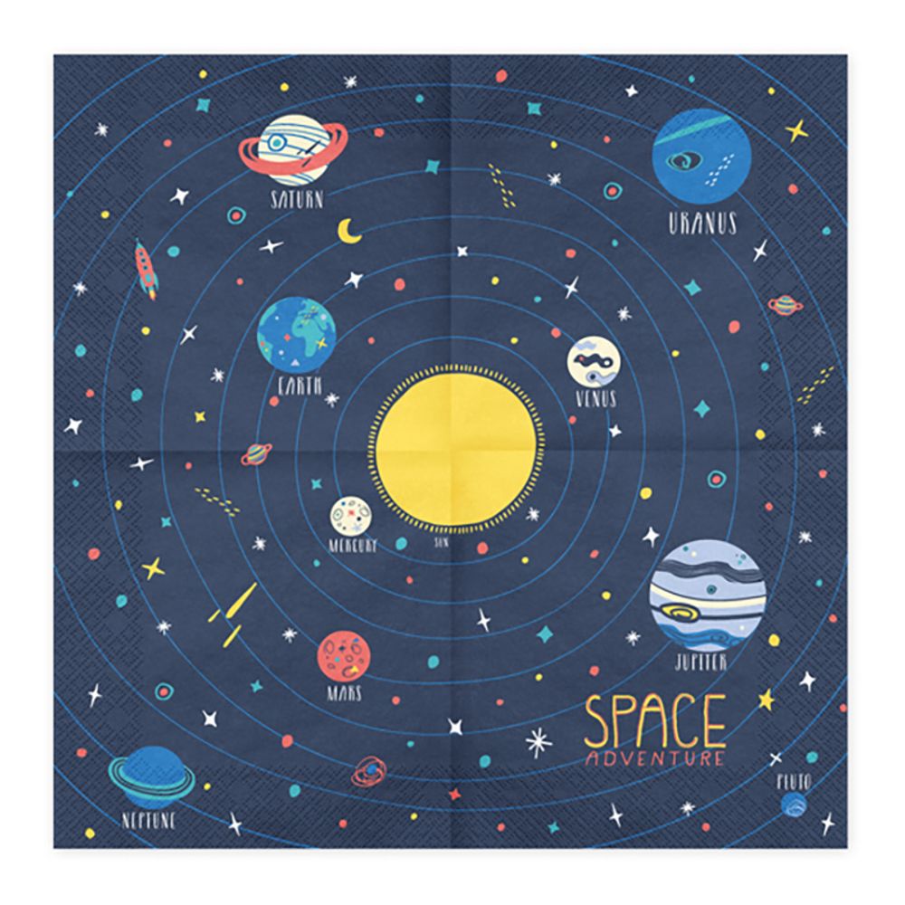 Servietter Space Adventure