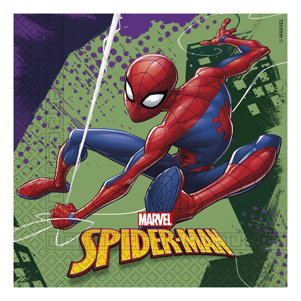 Servietter Spiderman Team
