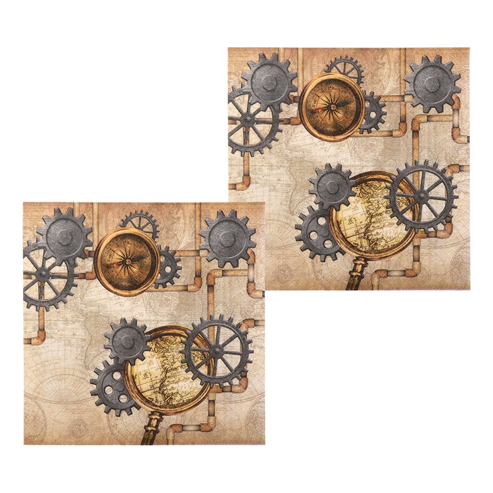Servietter Steampunk