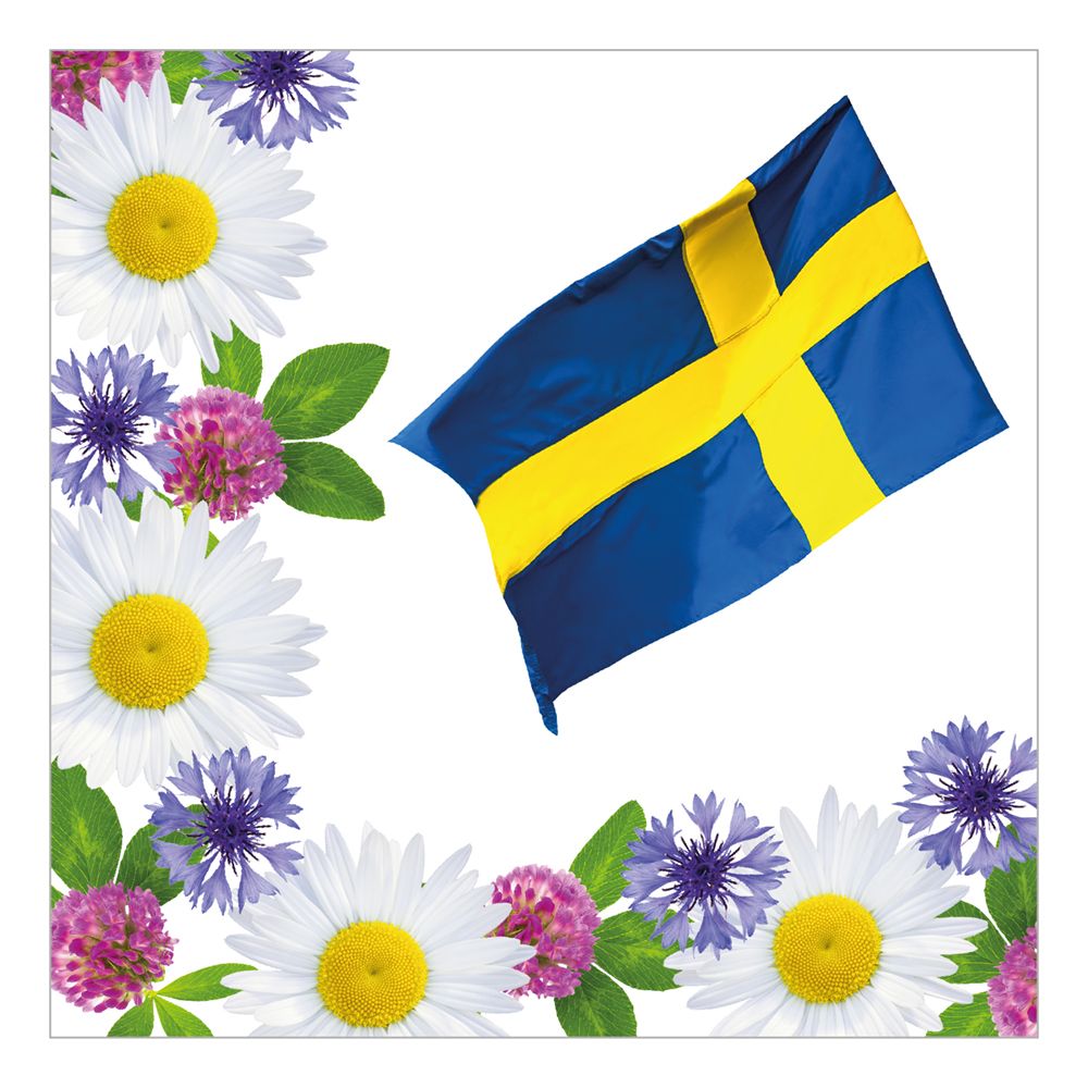 Servetter Svenska Nationaldagen
