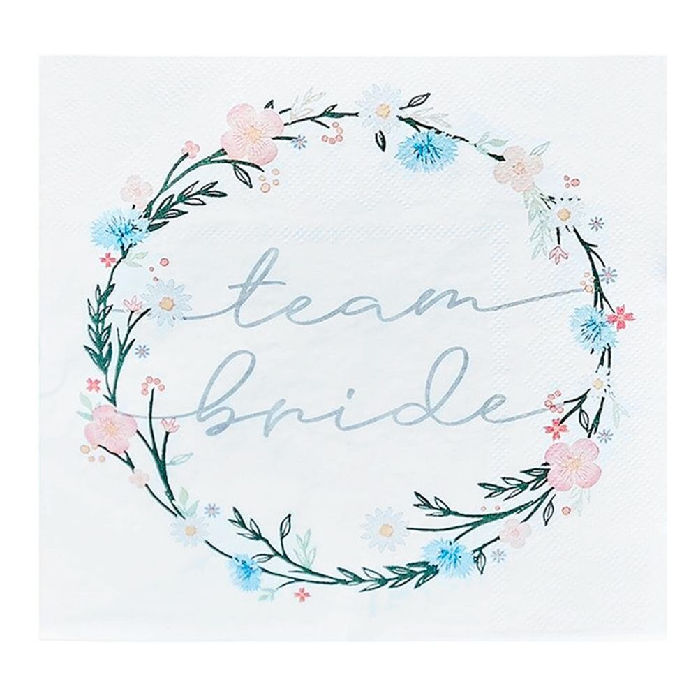 Servetit Team Bride Boho