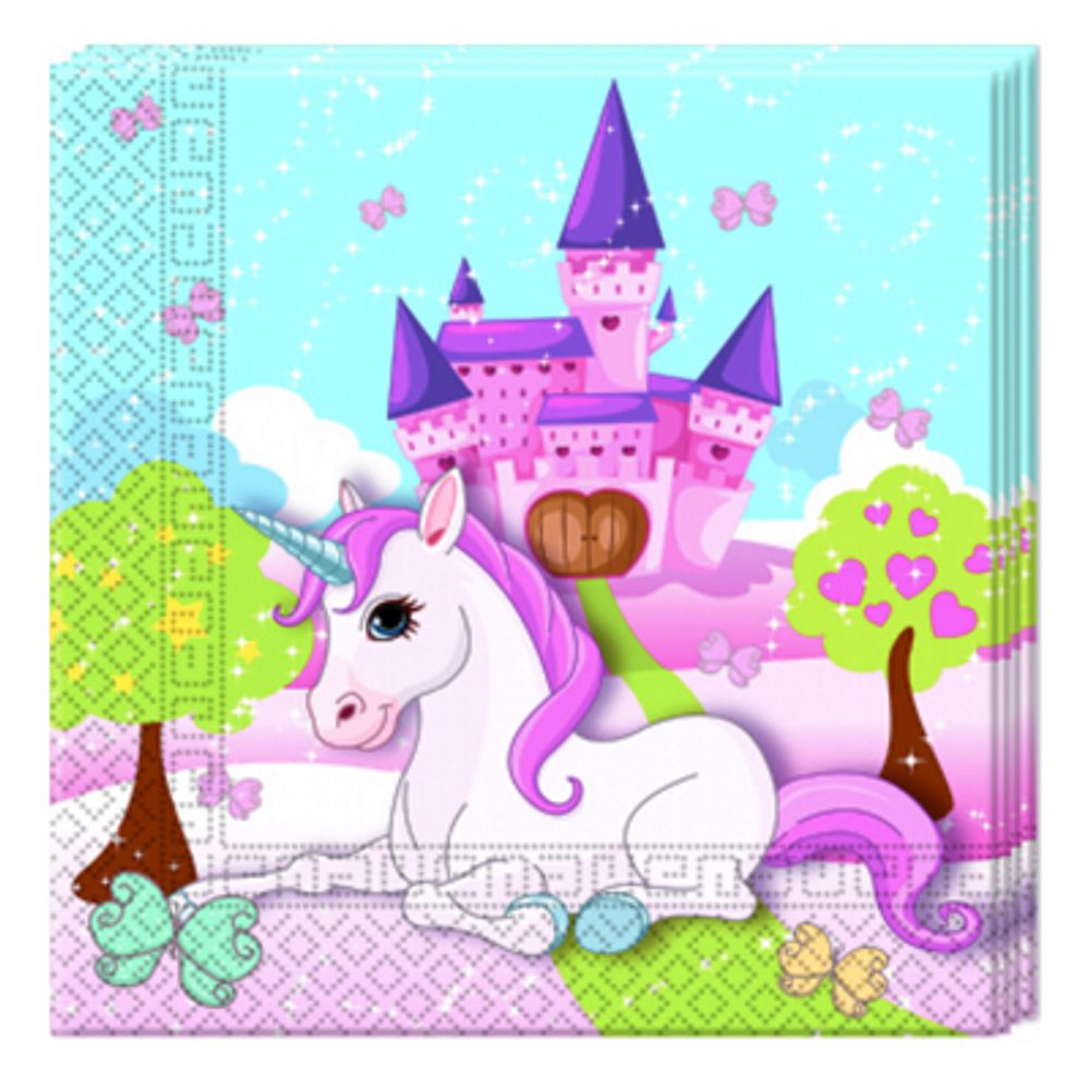 Servietter Unicorn