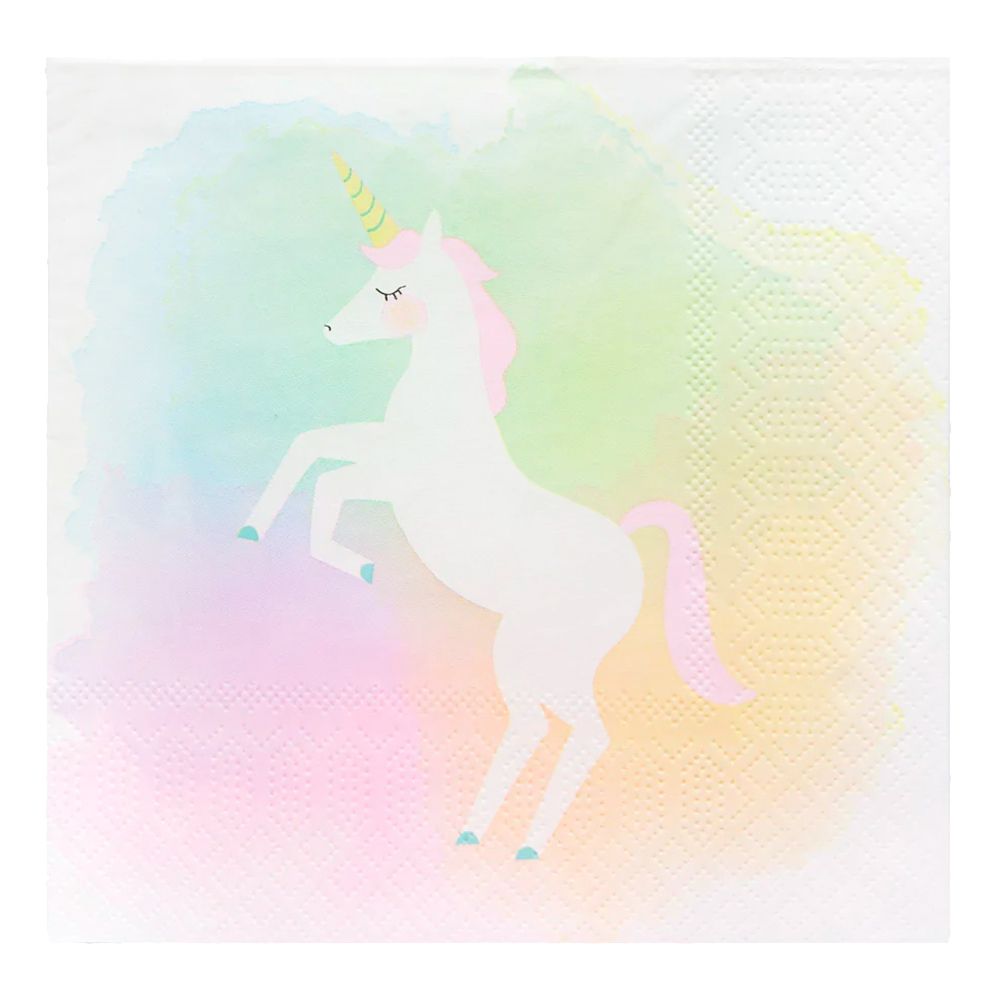 Servetter Unicorn Tie Dye