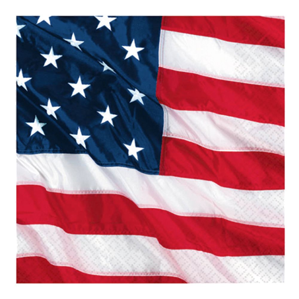 Servietter USA-flagg