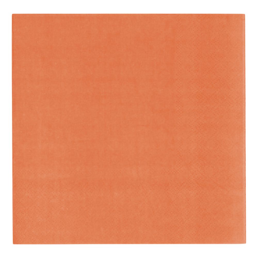 Servietter Vert Decor Mørkeorange