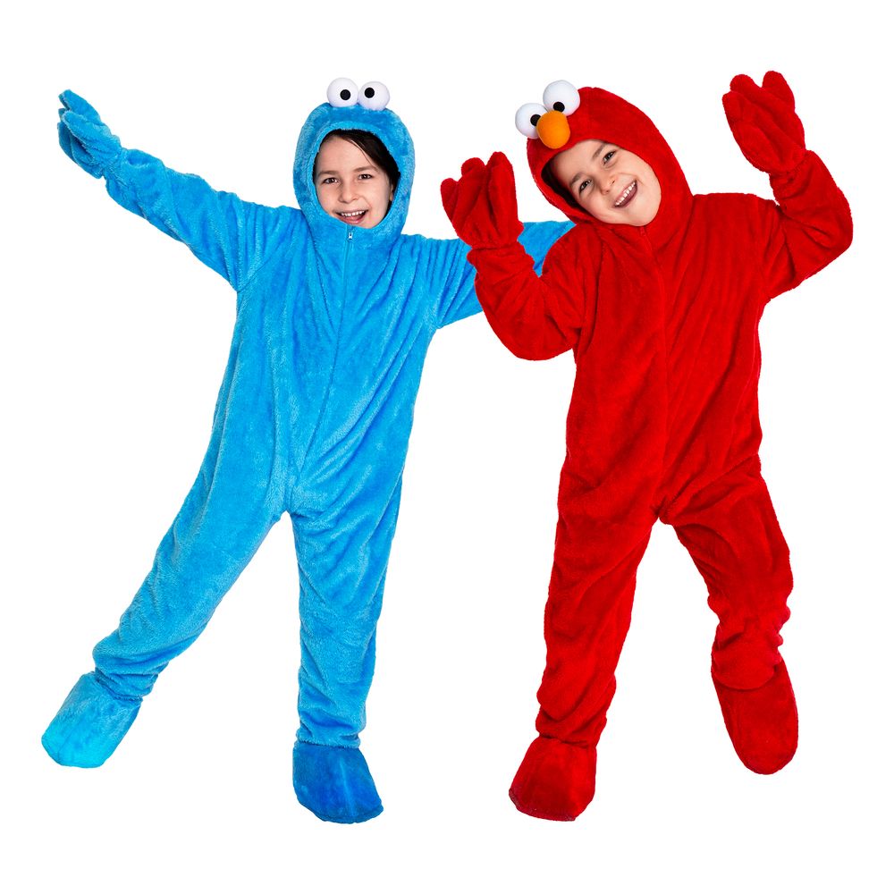 Sesame Street Cookie Monster Børnekostume