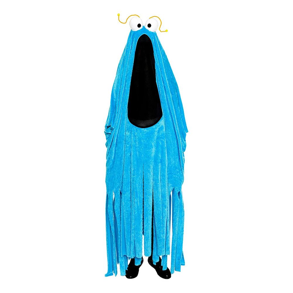 Sesame Street Yip Yip Martian Blå Alien Kostume