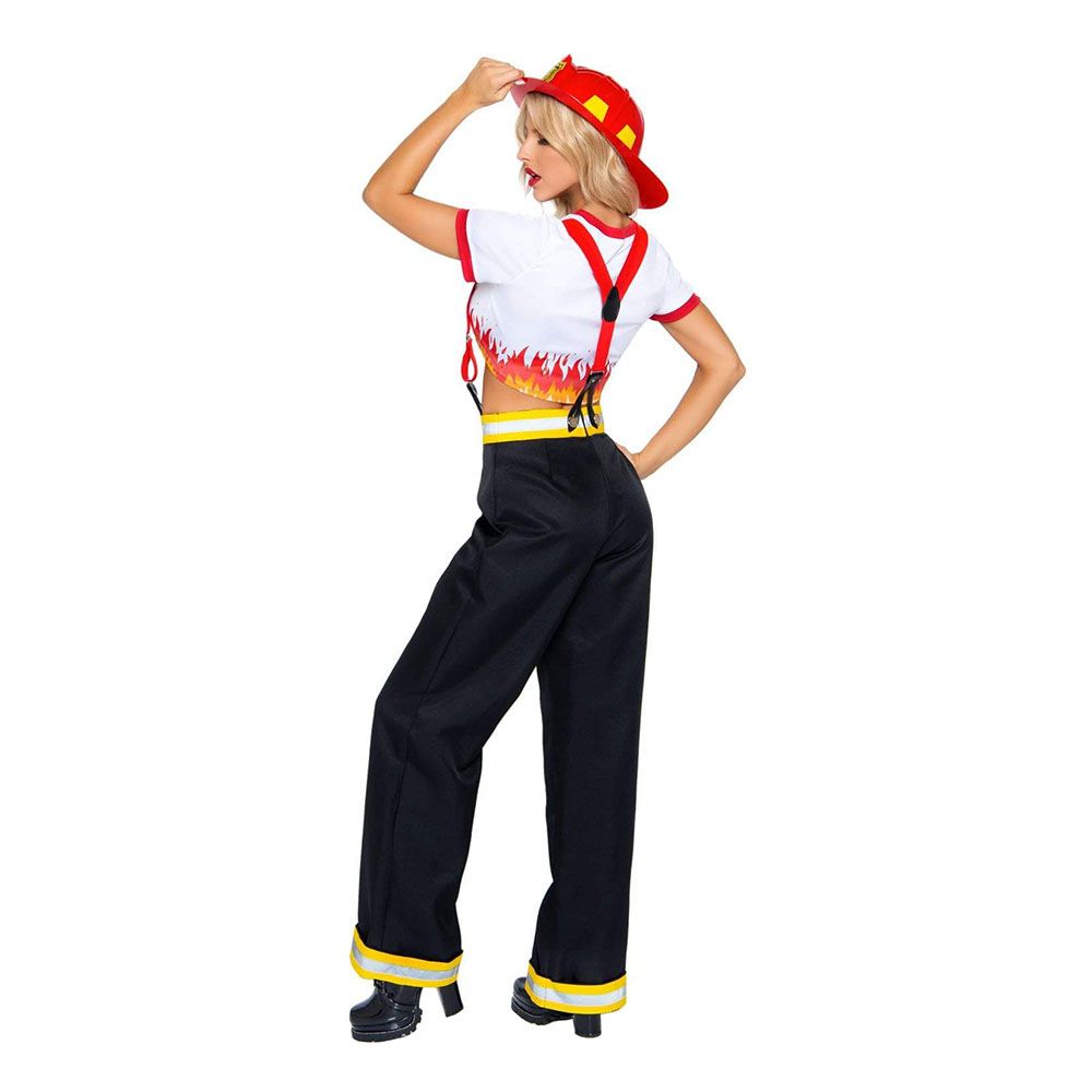 Kvindelig Brandmand Damekostume Deluxe