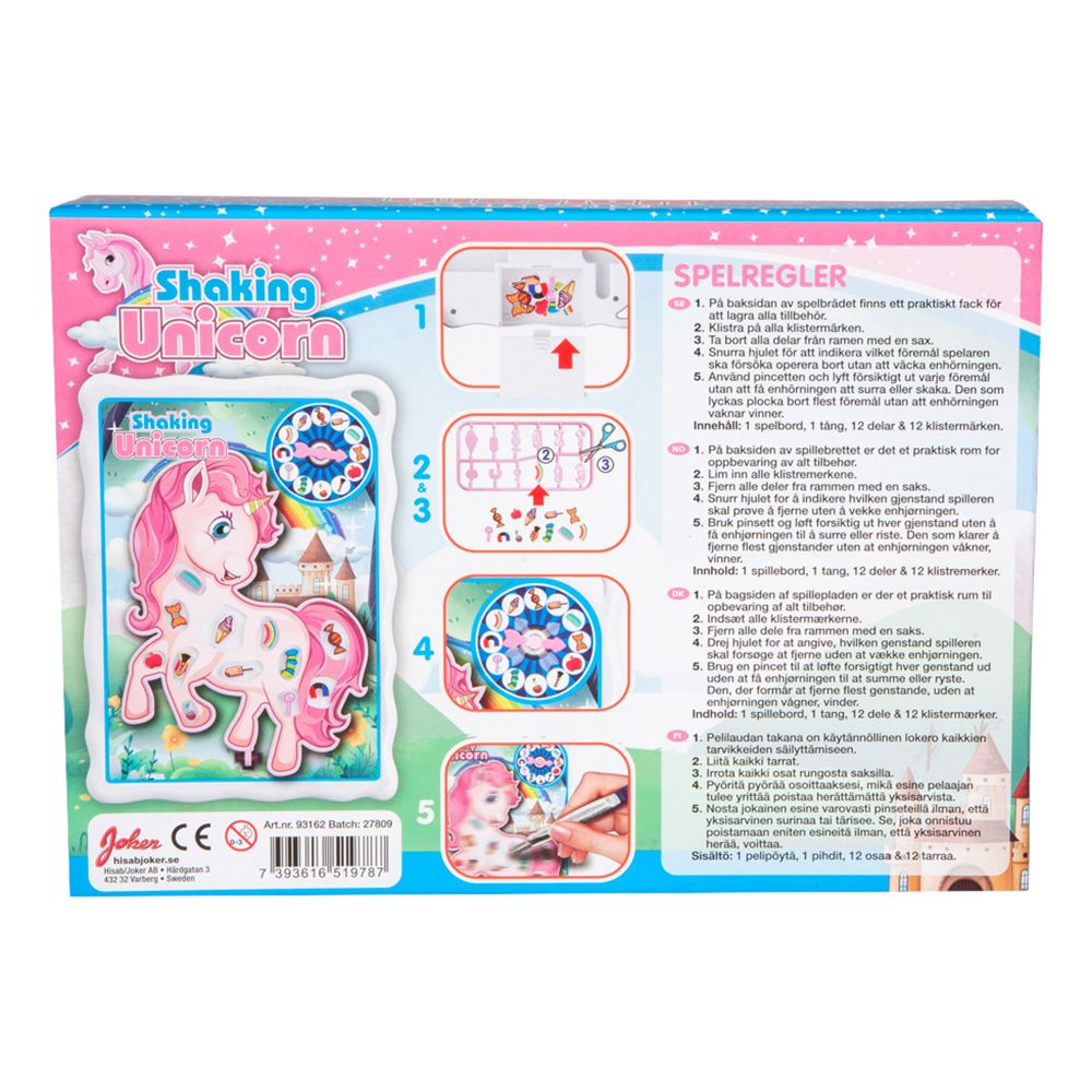 Shaking Unicorn Spill