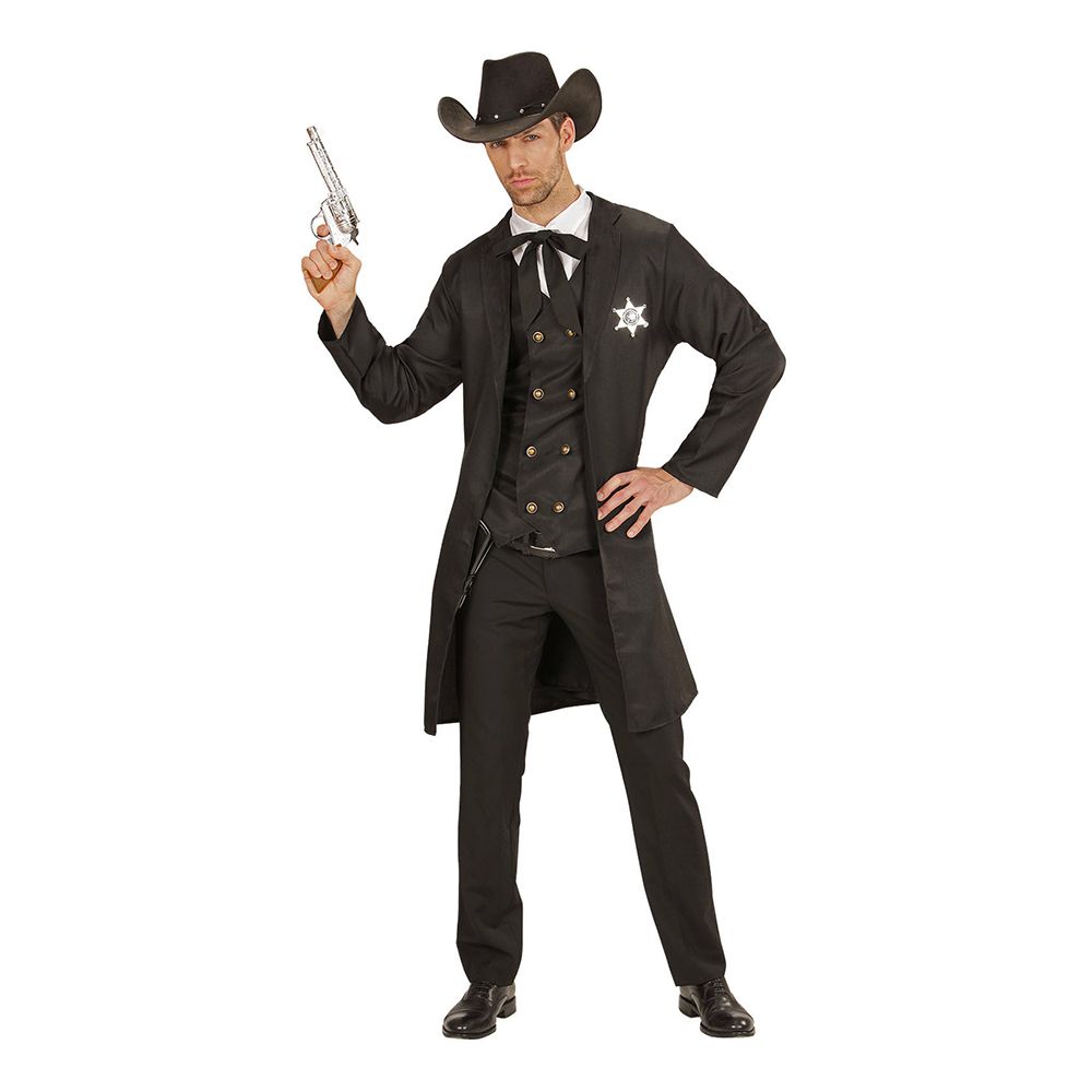 Sheriff Svart Drakt