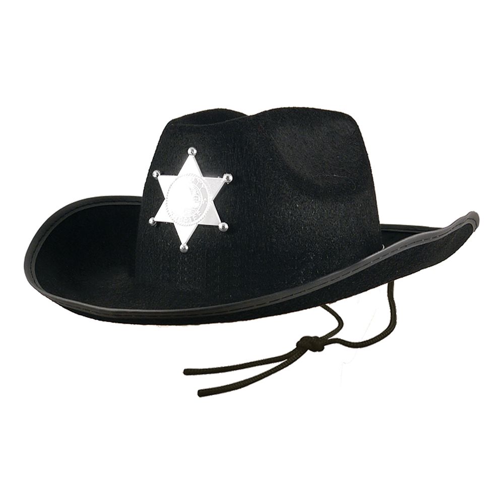 Sheriffhatt Med Stjärna Barn