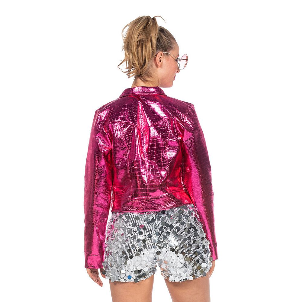 Shorts med Paljetter Silver