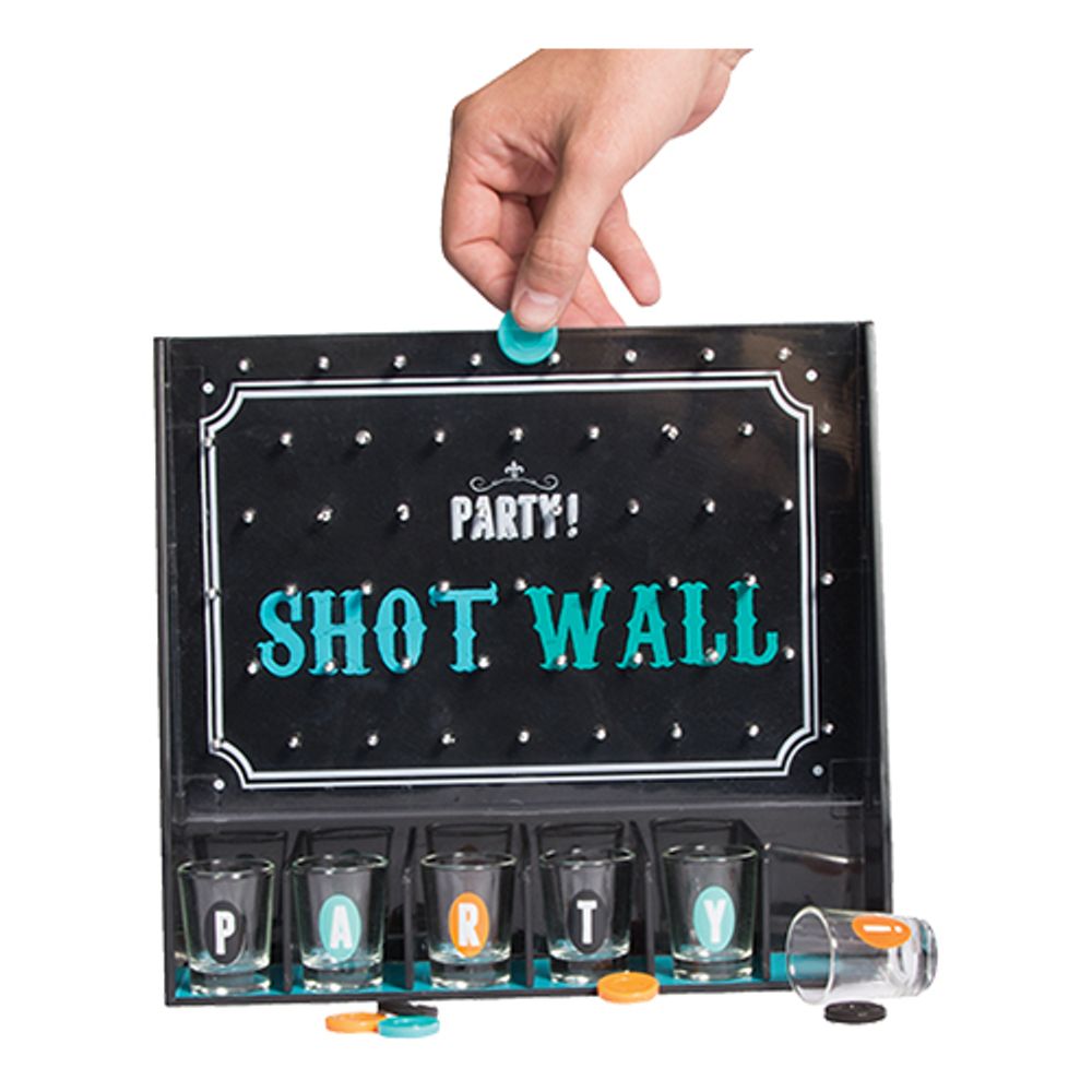 Shot Wall Drinkspill